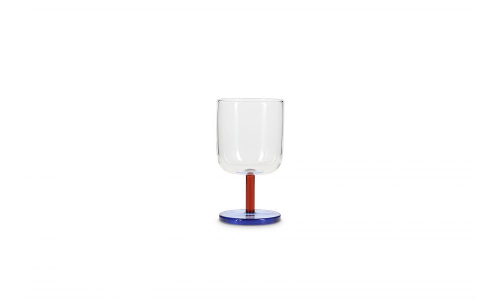 ONA · Glas op voet Bobbie 31,5cl - set van 2