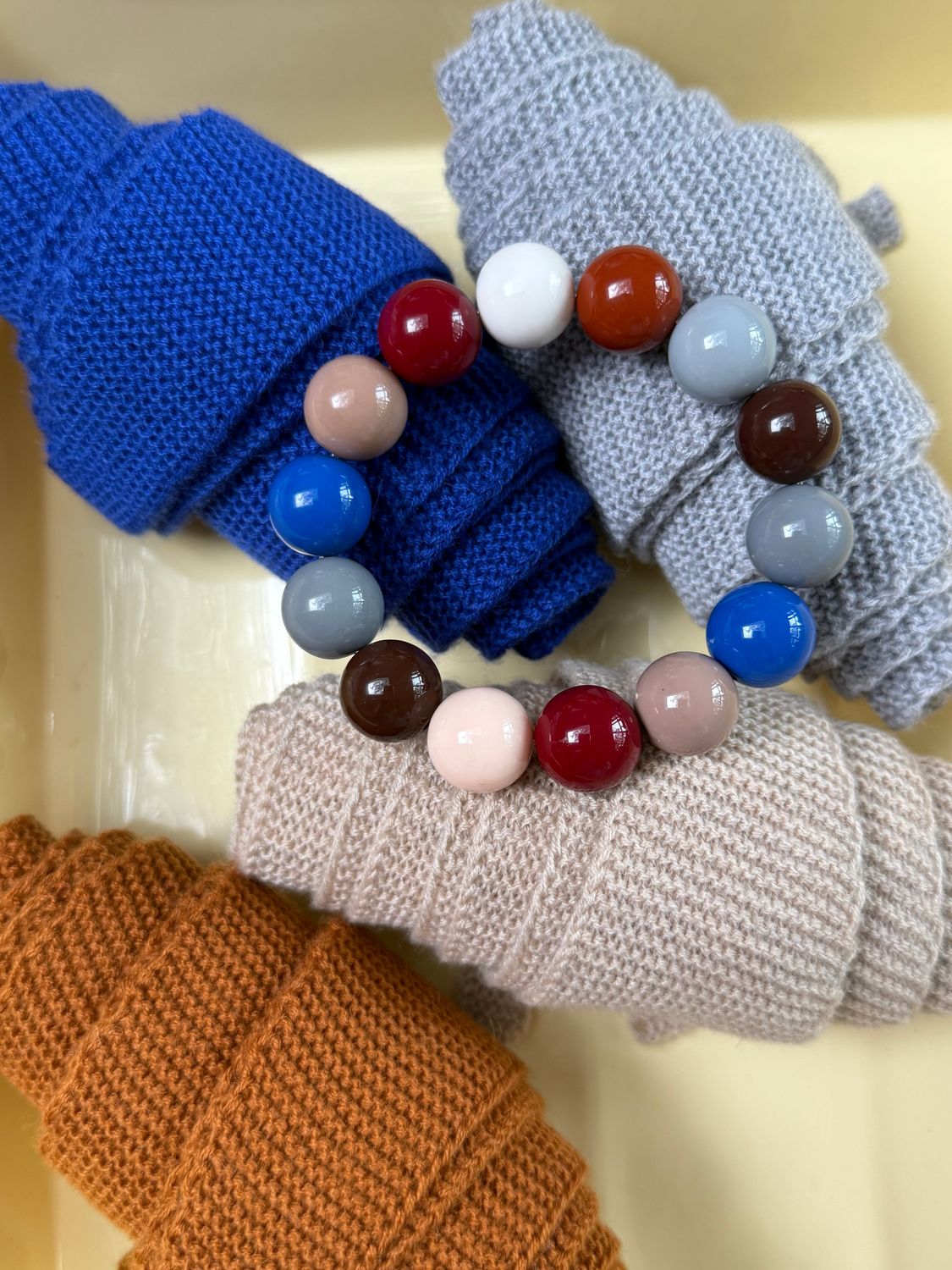 Bybjor · 'Glada' Chunky Bracelet · pastel
