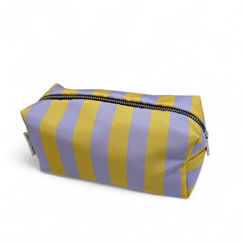 Blok etui · Striped lila/yellow