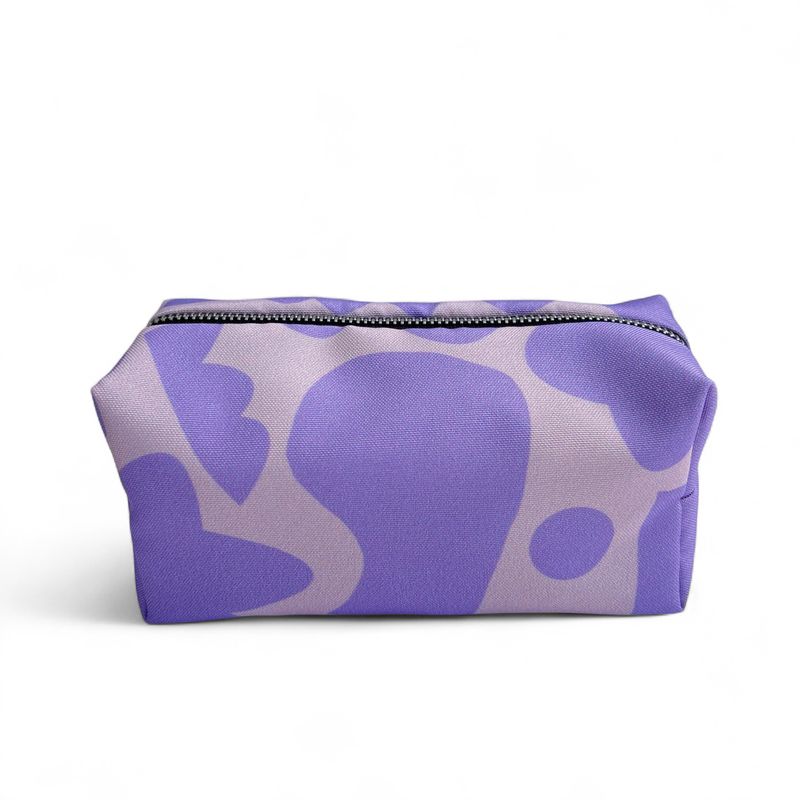 Blok etui · Abstract lila/pink