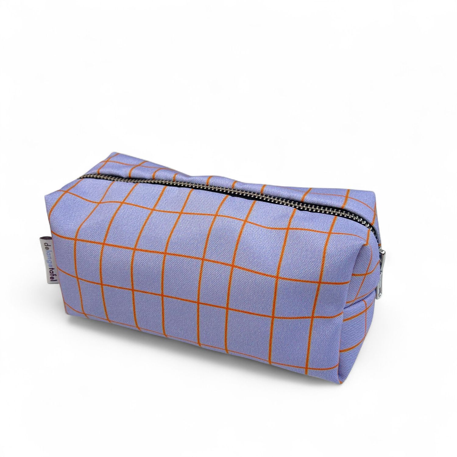 Blok etui · Checkered purple