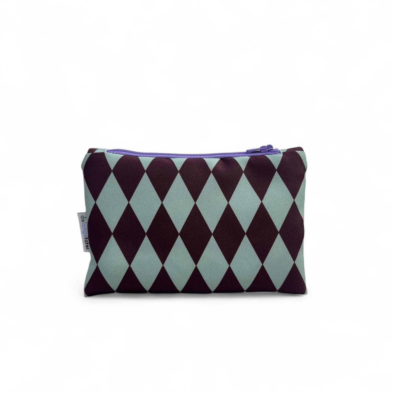 Etui small · Diamond green/aubergine