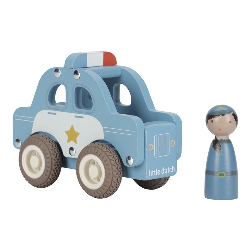 Little Dutch Houten politiewagen