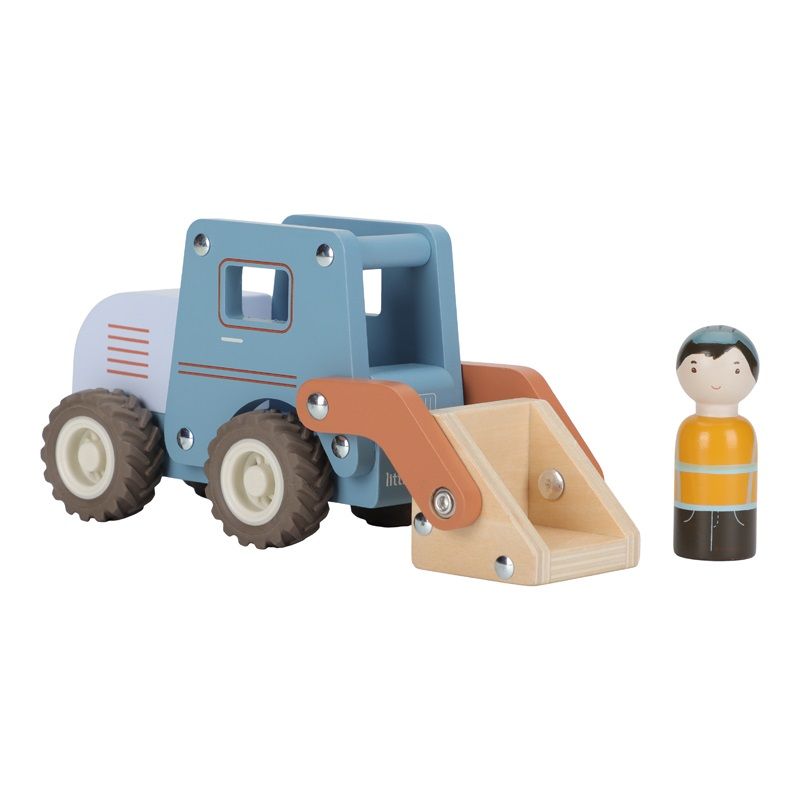 Little Dutch Houten bulldozer