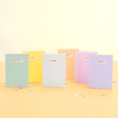 Wenskaart - Lilac - Kisses