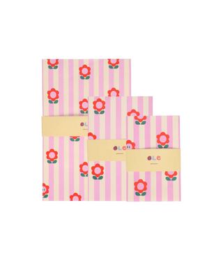 Ole · Anne Pascal · flowers + stripes blokbodemzakken