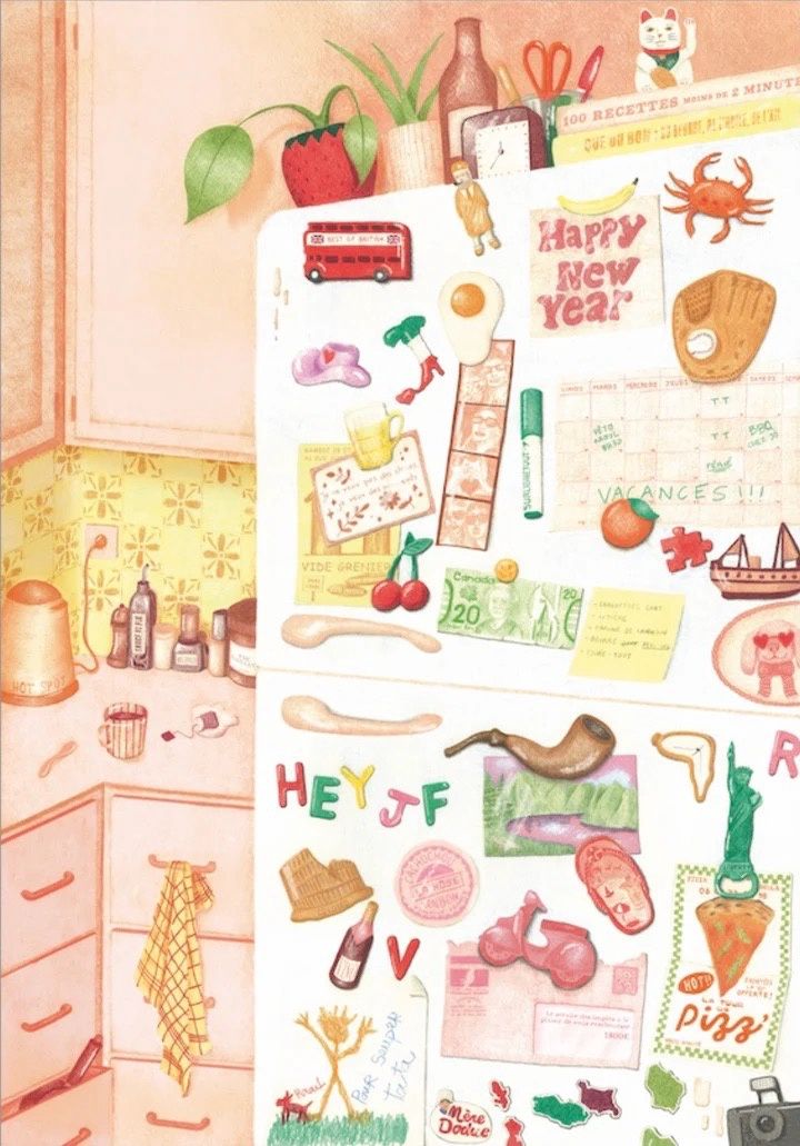 Puzzel 'The Fridge Door' 1000 stukjes