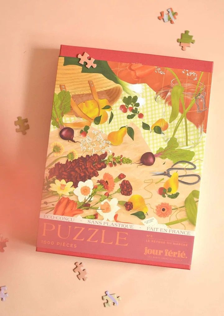 Puzzel 'Back from the Market' 1000 stukjes