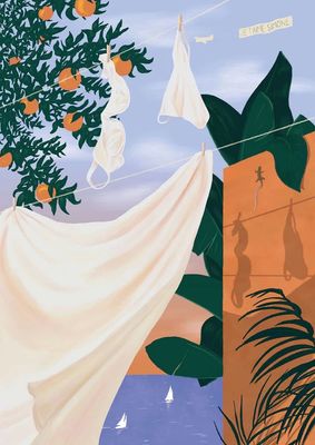 Puzzel 'When the Laundry Dances' 500 stukjes