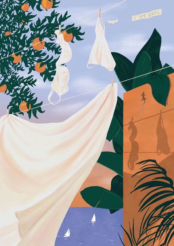 Puzzel 'When the Laundry Dances' 500 stukjes