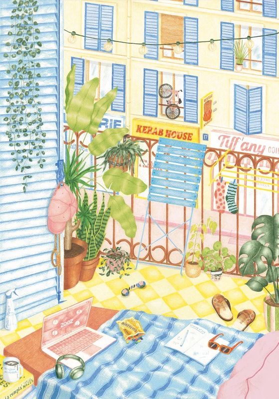 Puzzel 'The Green Class' 1000 stukjes