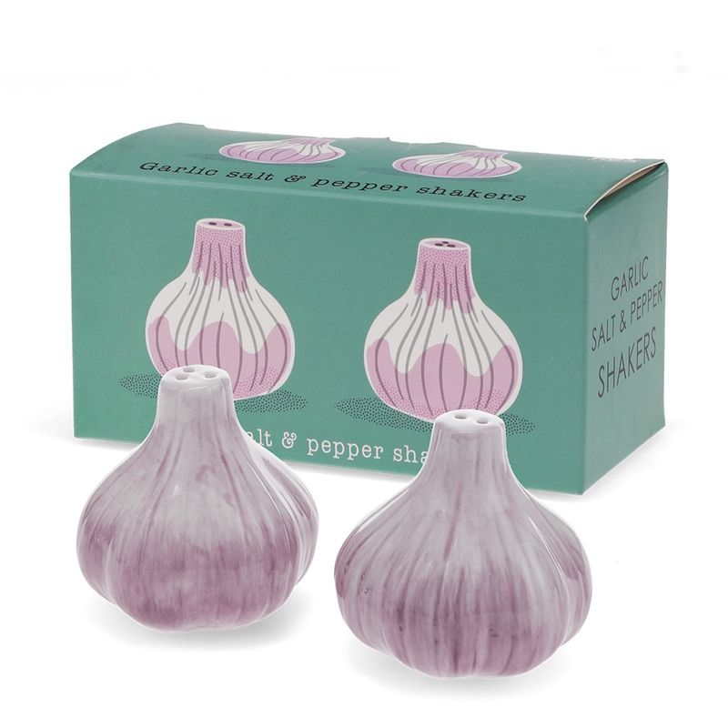 Keramische zout- en peperstrooiers - Knoflook