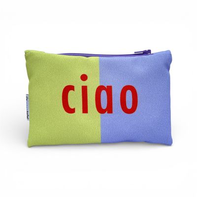 Etui small · Ciao green/lila