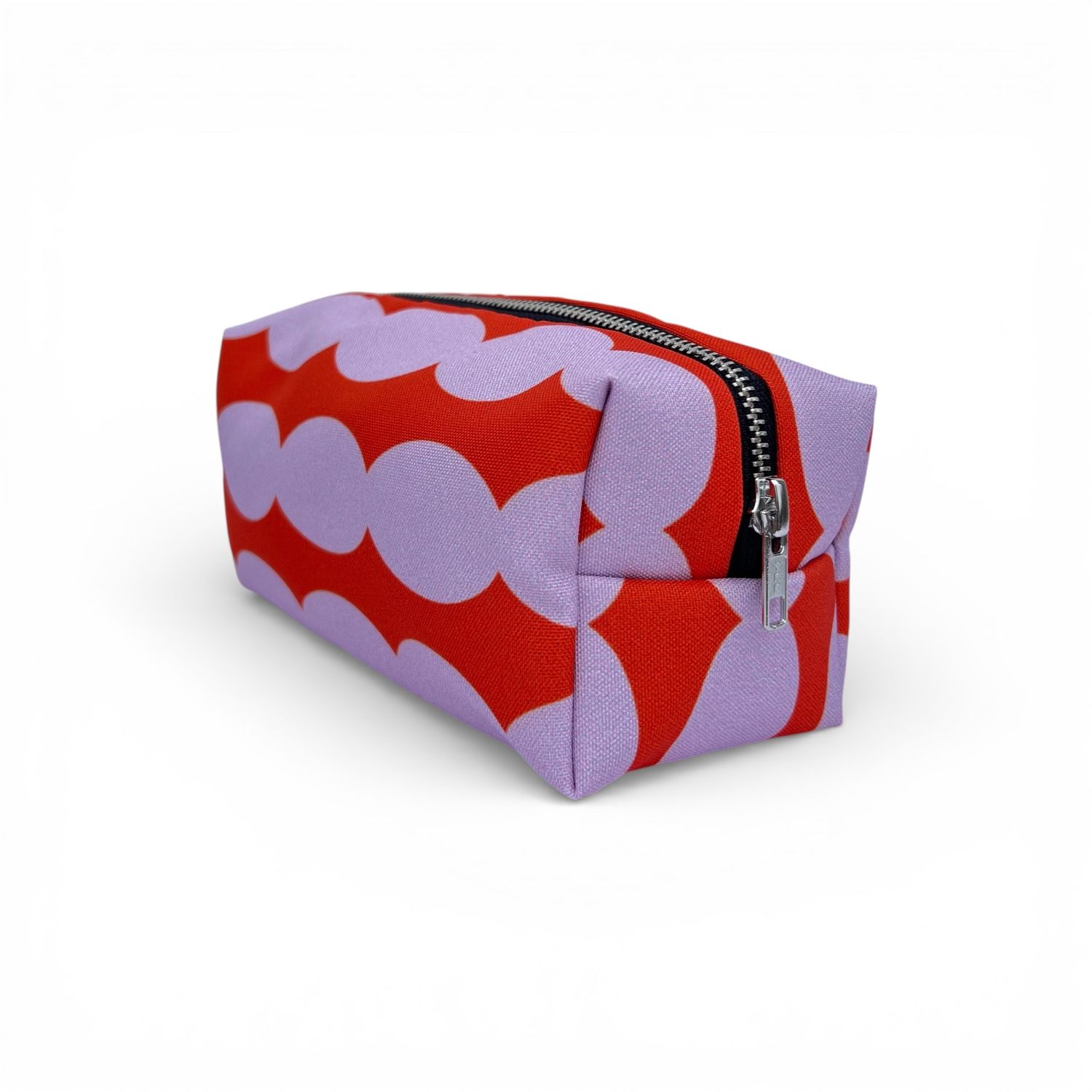Blok etui · Waves pink/red