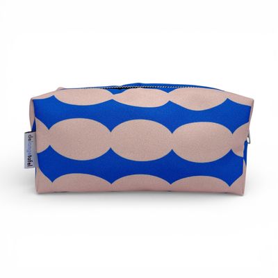 Blok etui · Ovals blue/peach