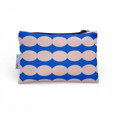 Etui small · Waves blue/peach