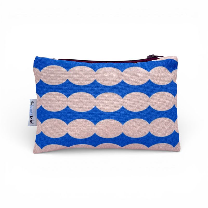 Etui small · Waves blue/peach