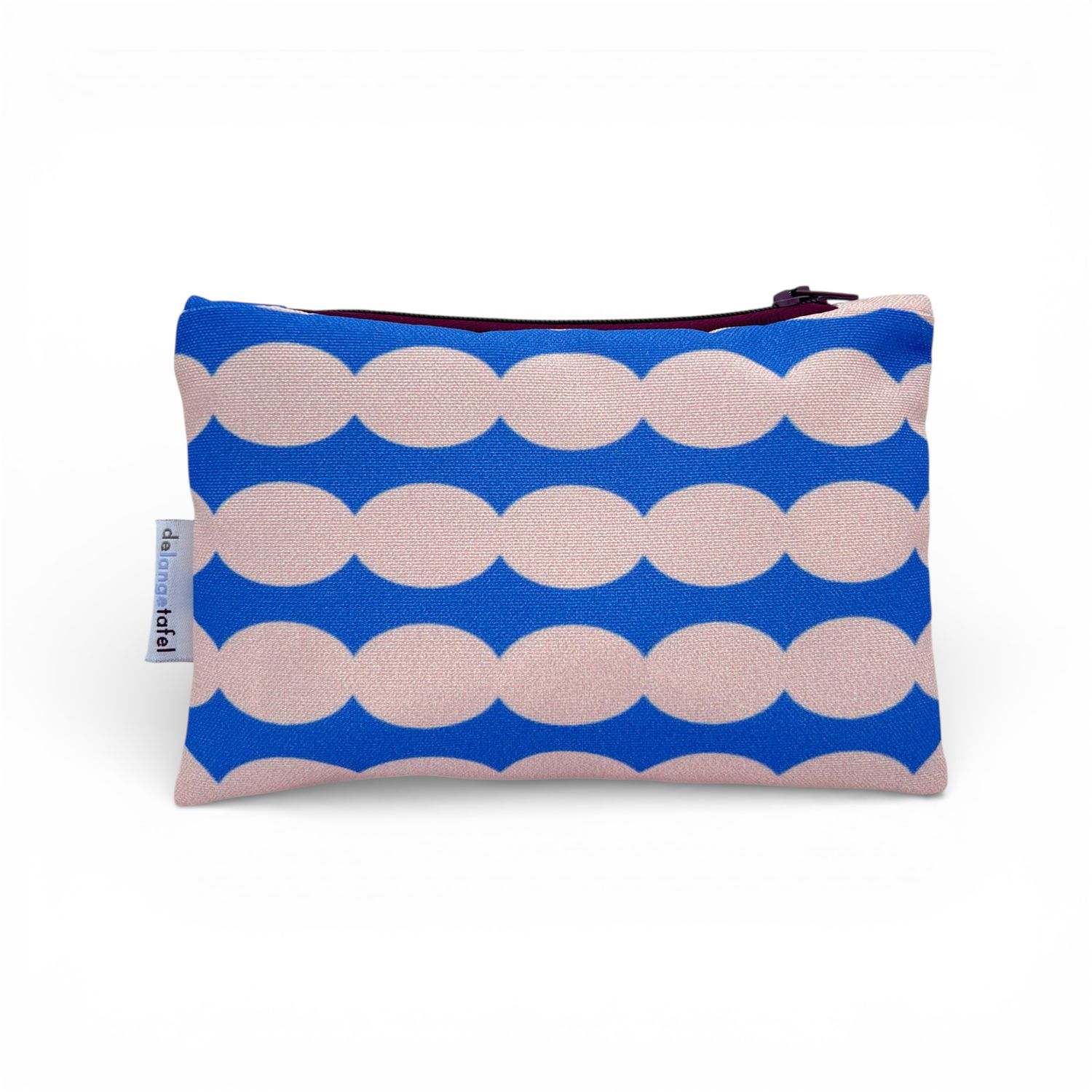 Etui small · Waves blue/peach
