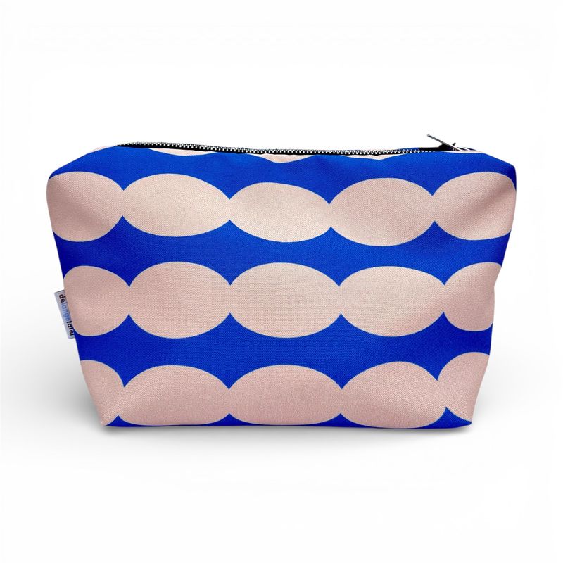 Toilettas · Waves blue/peach