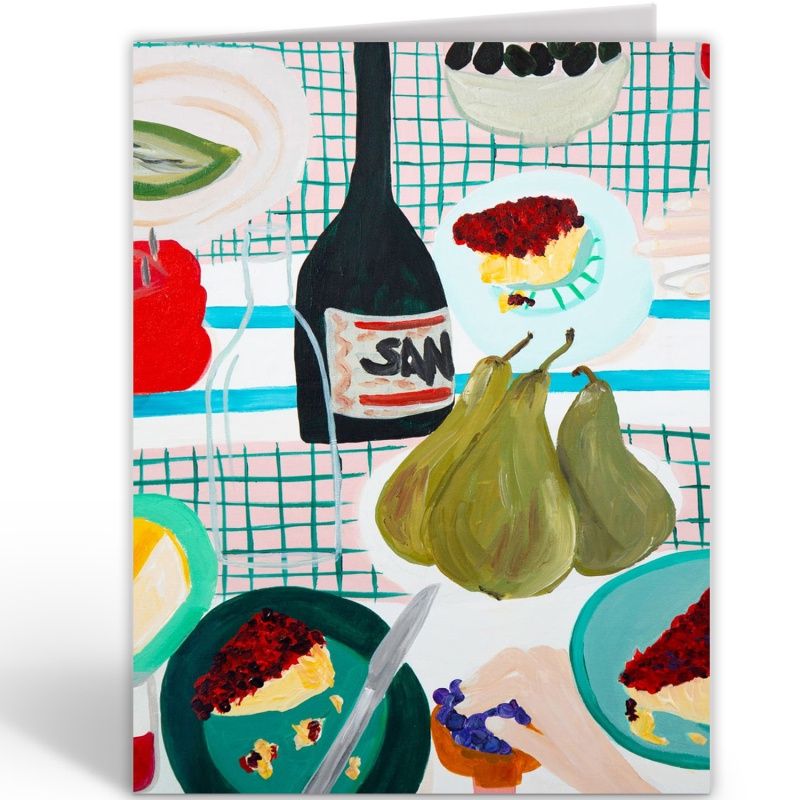 Wenskaart Long Summer Lunch