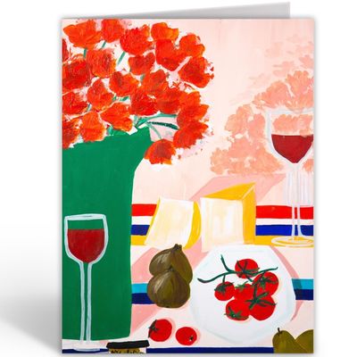 Wenskaart After The Swim