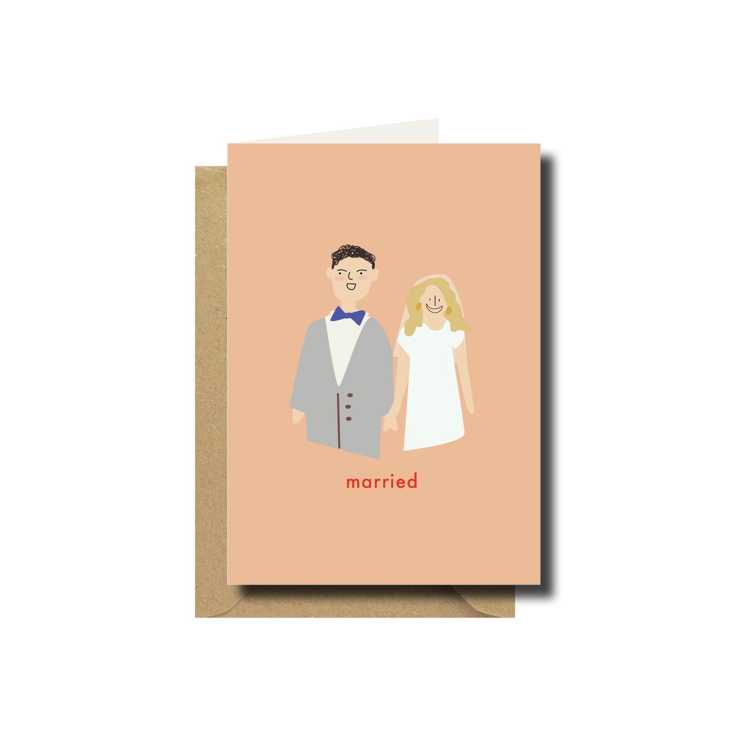 Wenskaart · Married