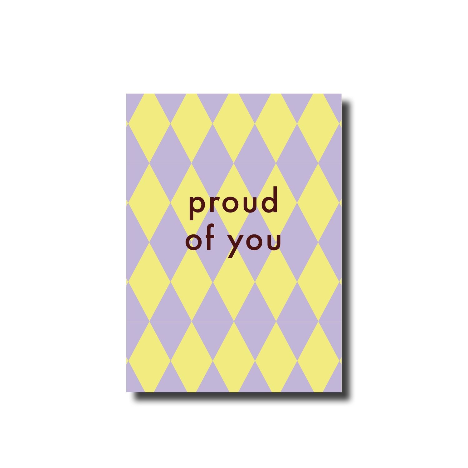 Postcard · proud of you