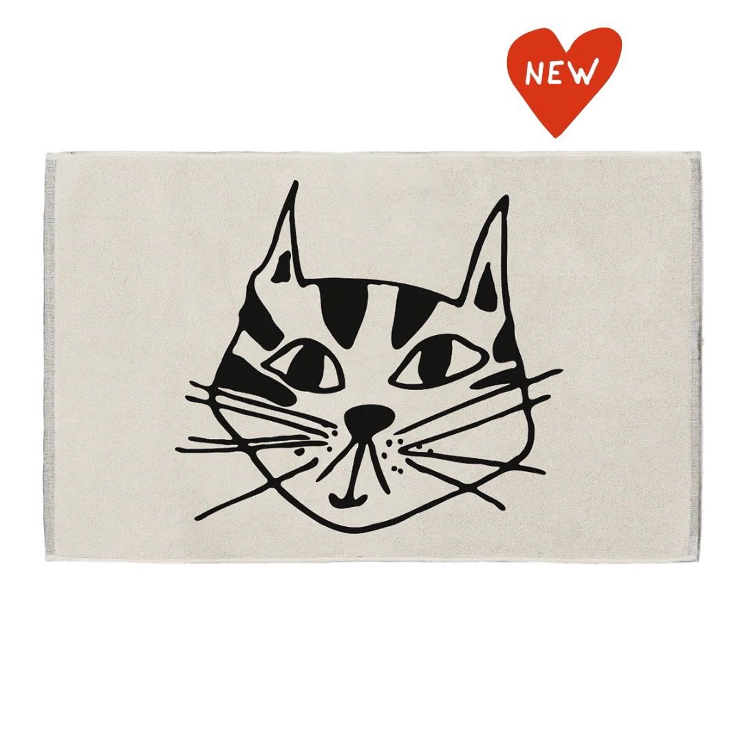 Helen B badmat · Kitty