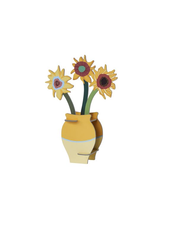 Studio ROOF · Pop Out Card, Van Gogh Flowers
