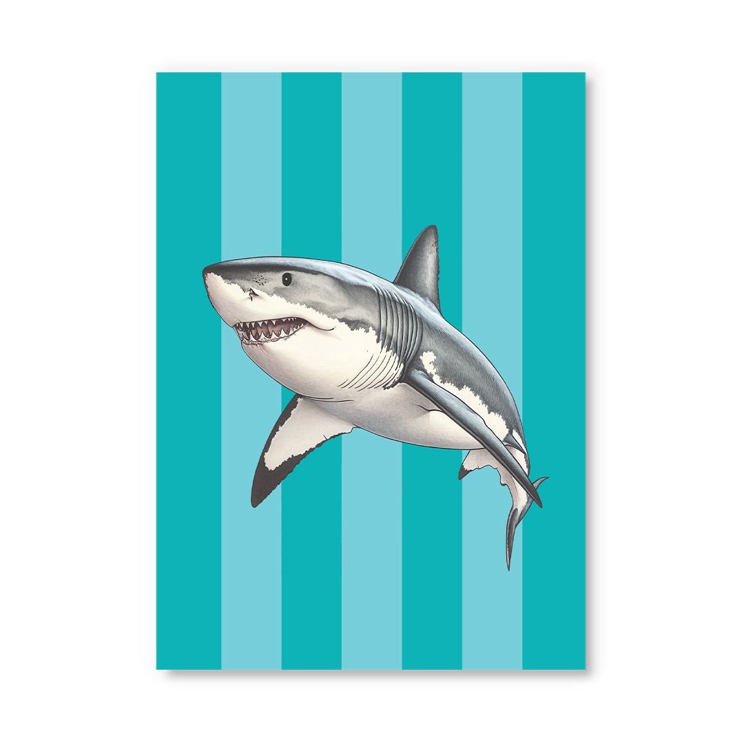 Postcard · Striped Shark