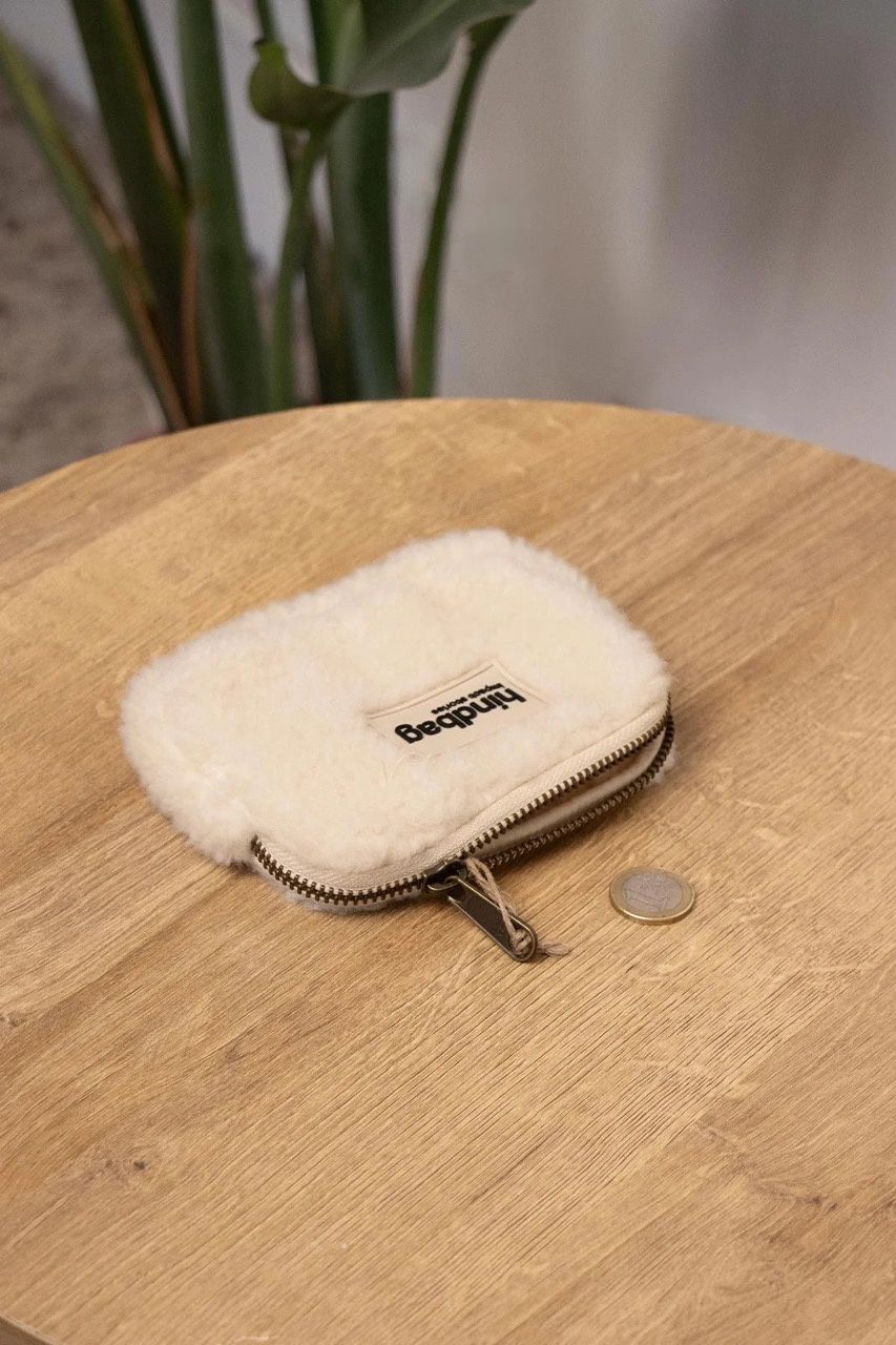 HINDBAG · Lili Klein Portemonneetje - Teddy Wit