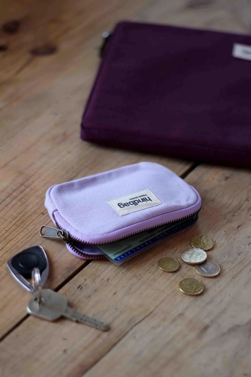 HINDBAG · Lili Klein Portemonneetje - lila
