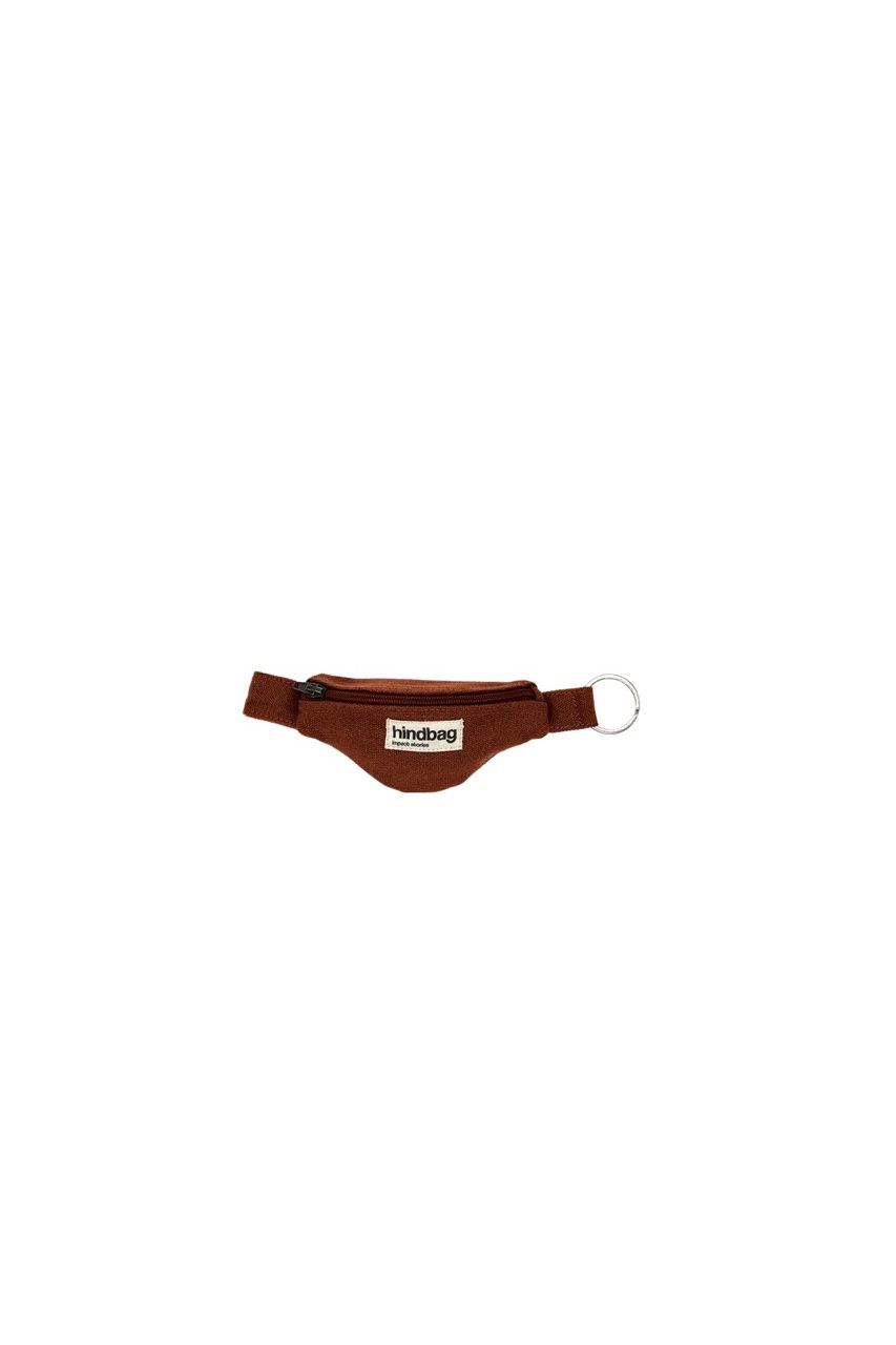 HINDBAG · Côme banana sleutelhanger · Chocolade