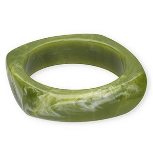 Hars armband bangle · Dark Green