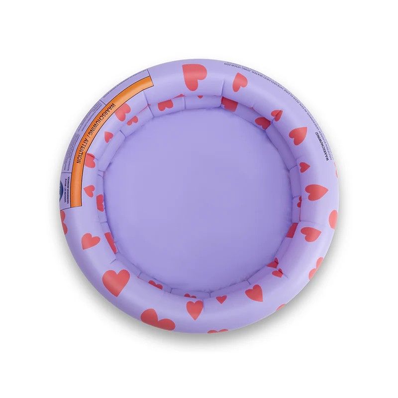 Baby Zwembad - Paars - Hearts