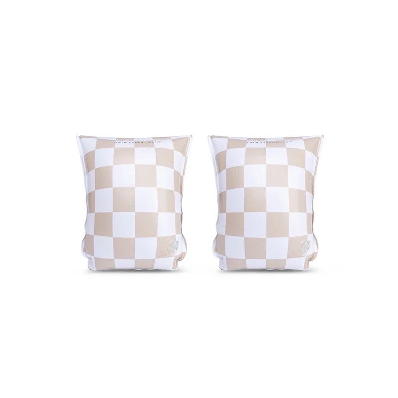 Zwembandjes - Beige - Checkmate - 2/6 jaar