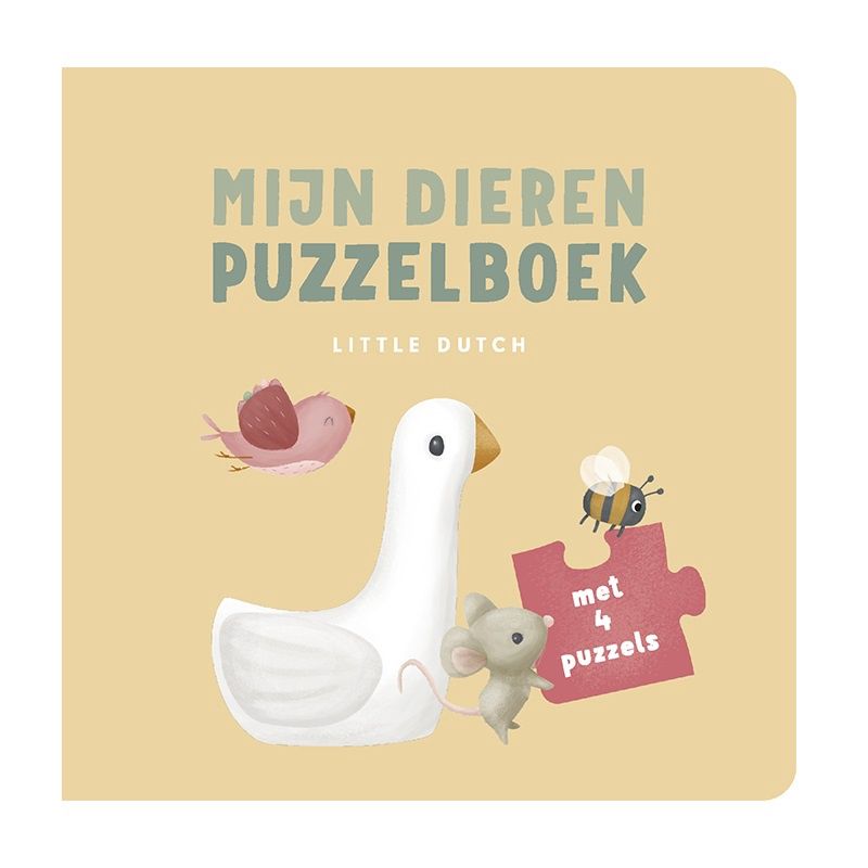 Kinderboek · Mijn Dieren Puzzelboek