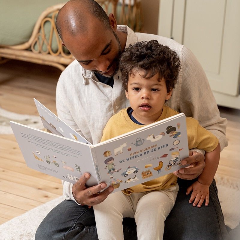 Kinderboek · Mijn kijkboek, de wereld om je heen