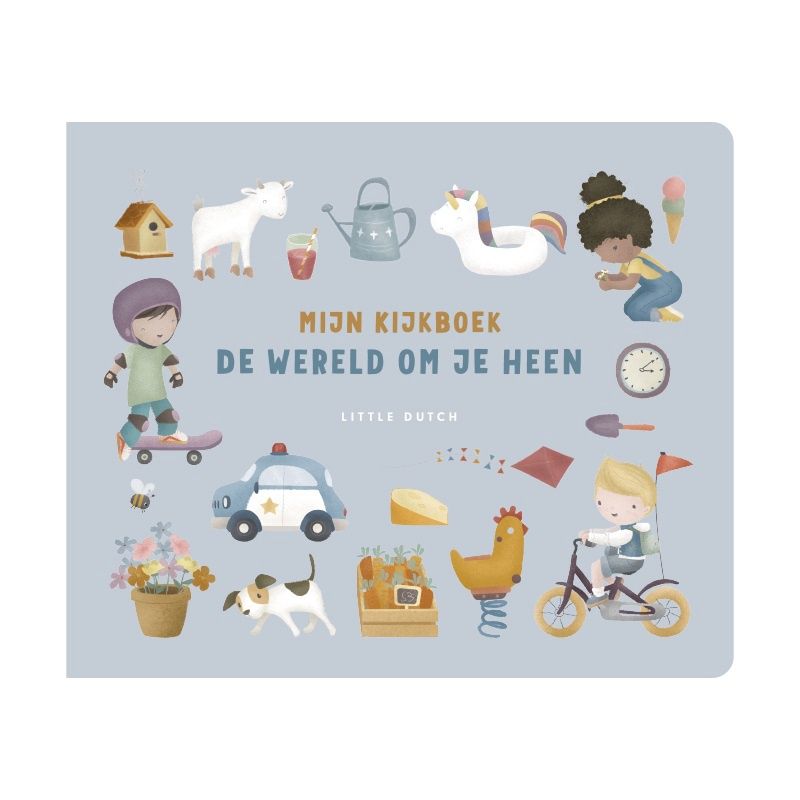 Kinderboek · Mijn kijkboek, de wereld om je heen