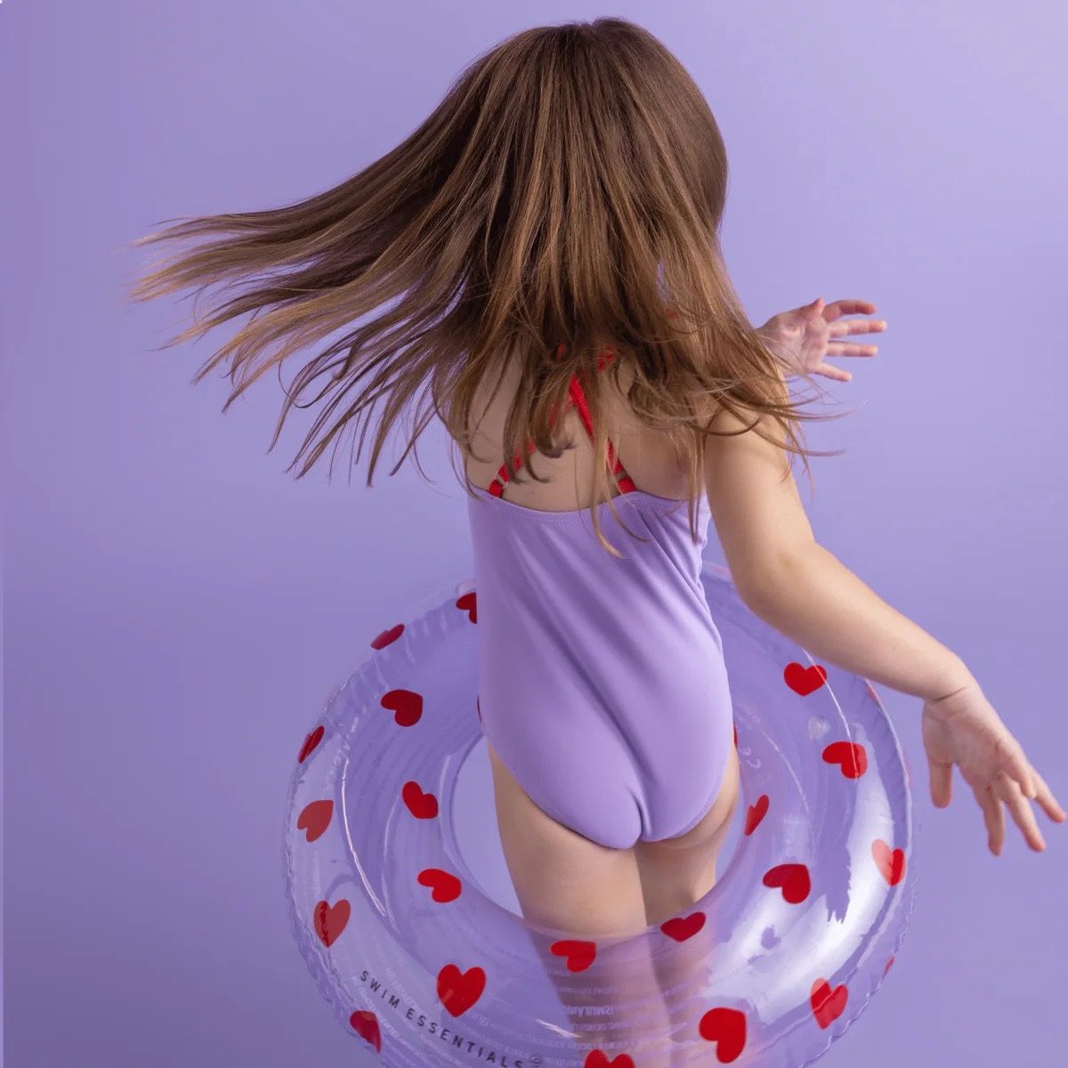 Zwemband - Paars - Sweet Hearts - Ø 55cm
