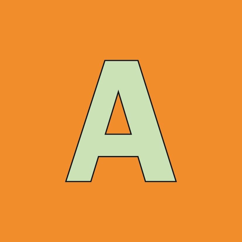 Tegeltje · Alfabet, Variant: Letter A