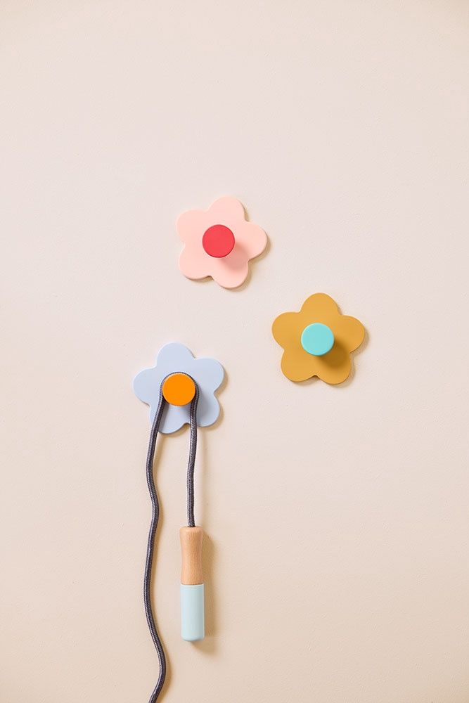 Kids Concept · Haak bloemenmix 3 stuks
