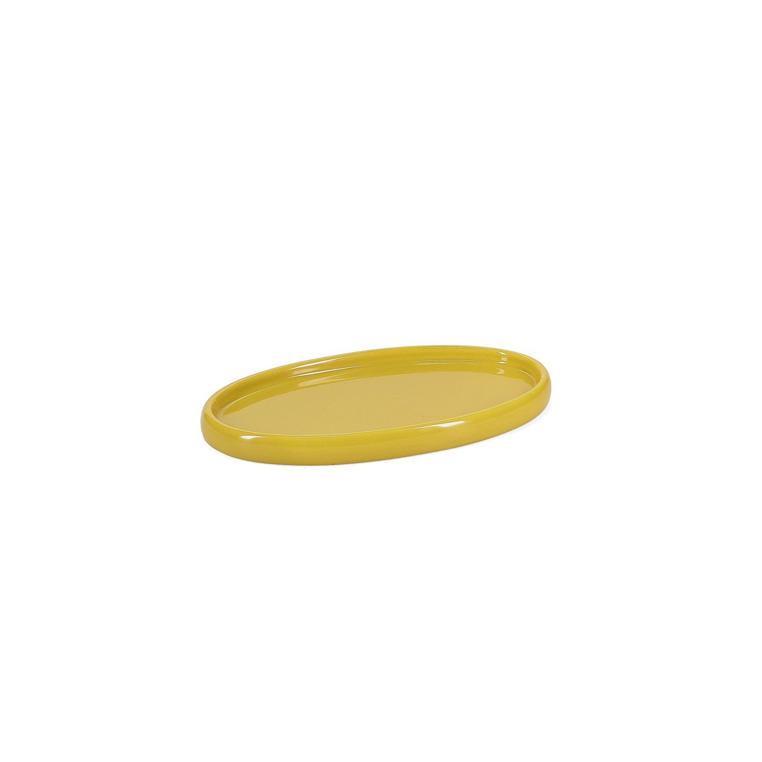 ONA · Serveerschaal 23x13cm mustard yellow Billie