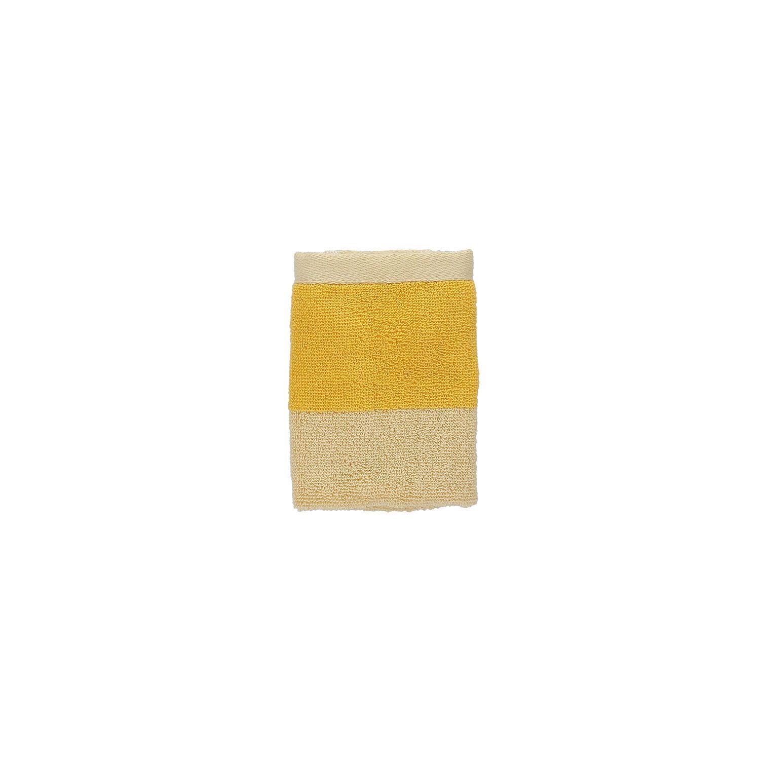 ONA · Handdoek 30x50 sunny yellow Pixie - Set van 2