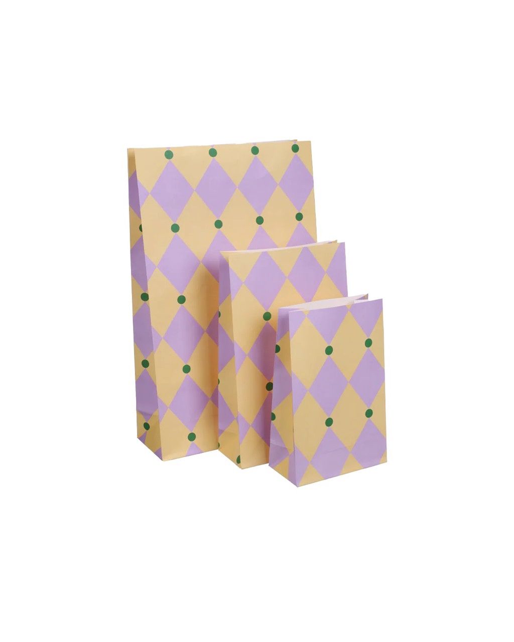 Ole · Anne Pascal · circus lily + honey butter + lawn green blokbodemzakken