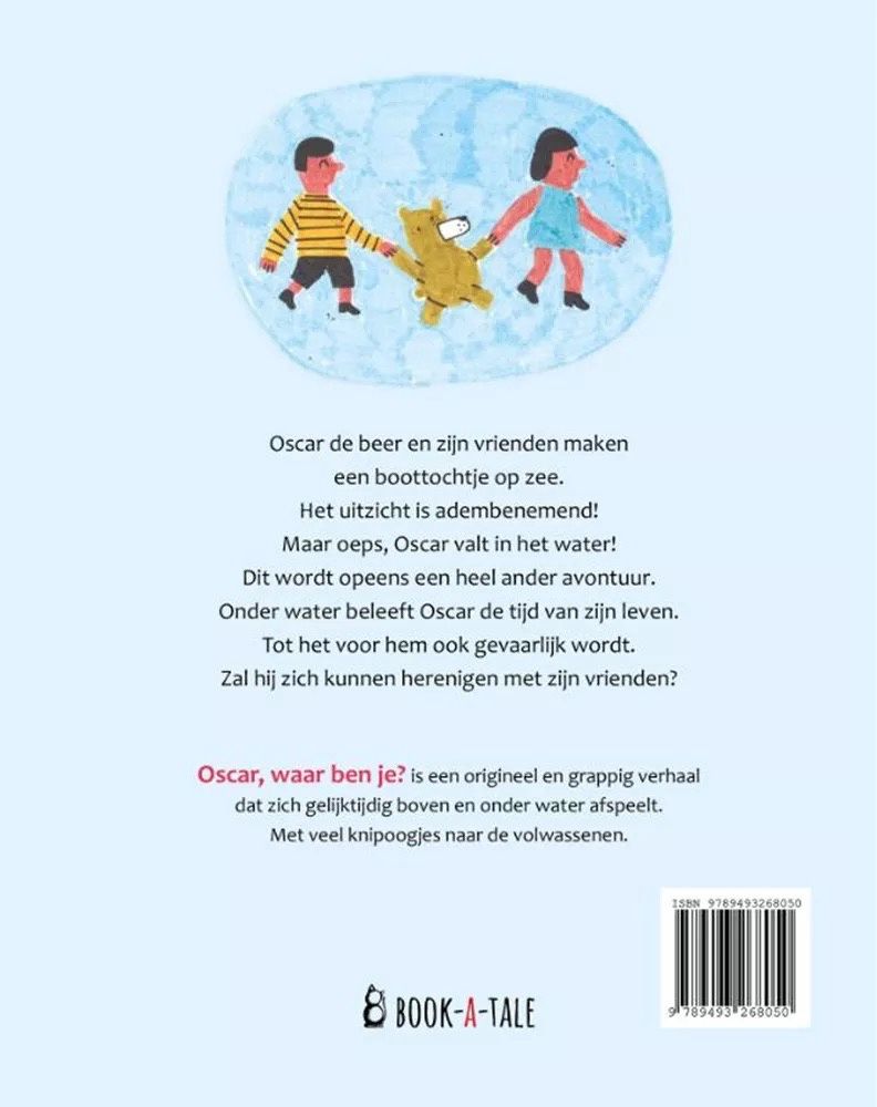 Prentenboek: Oscar, waar ben je? 3+