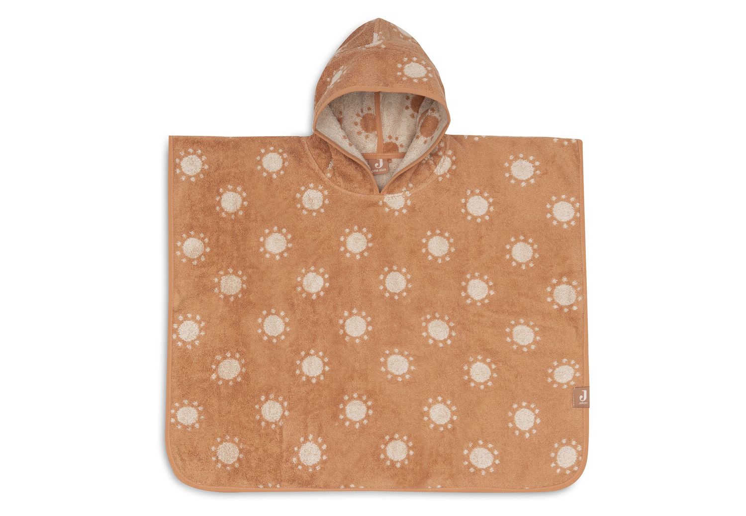 Jollein · Badponcho Badstof - Jacquard sun