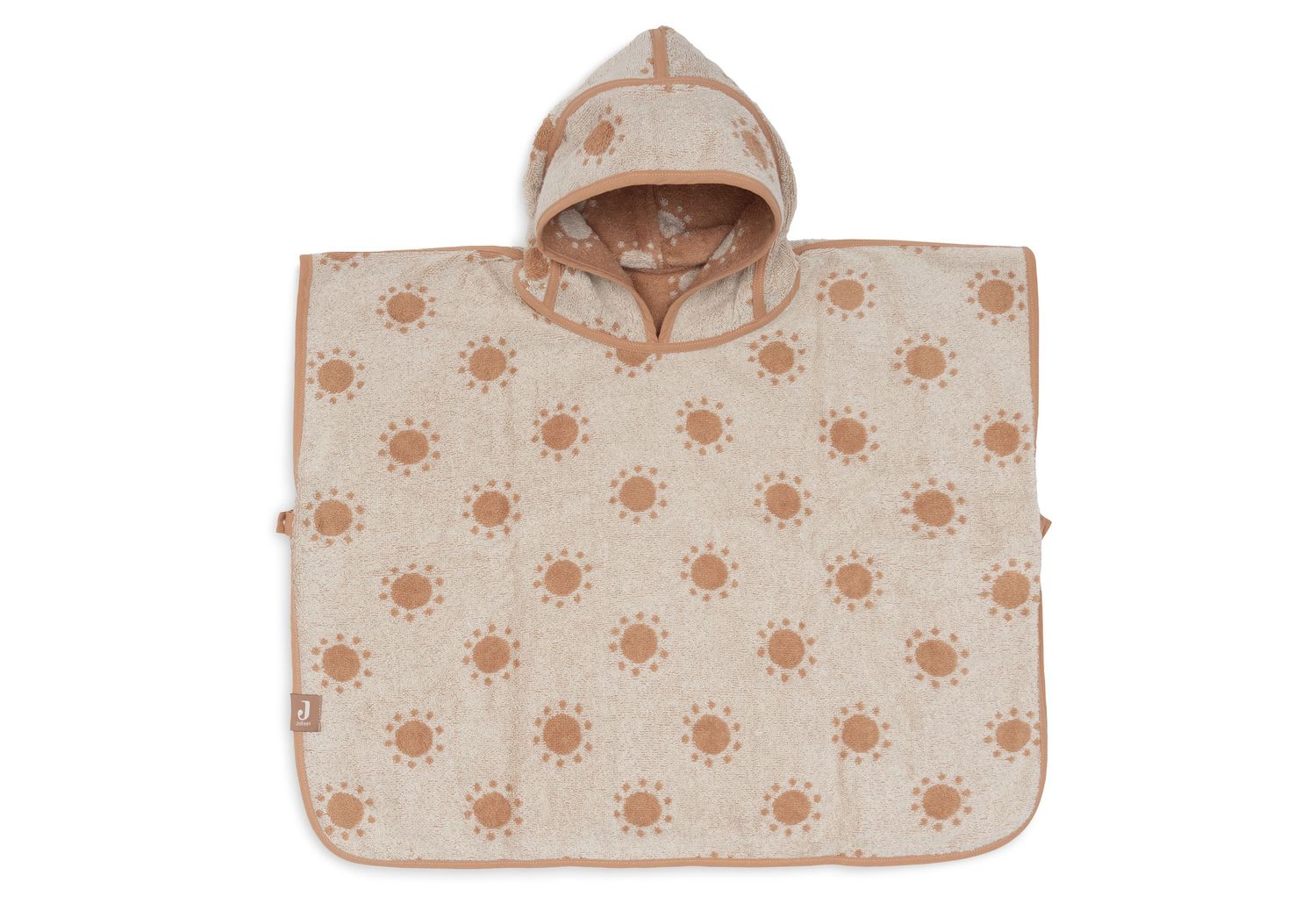 Jollein · Badponcho Badstof - Jacquard sun