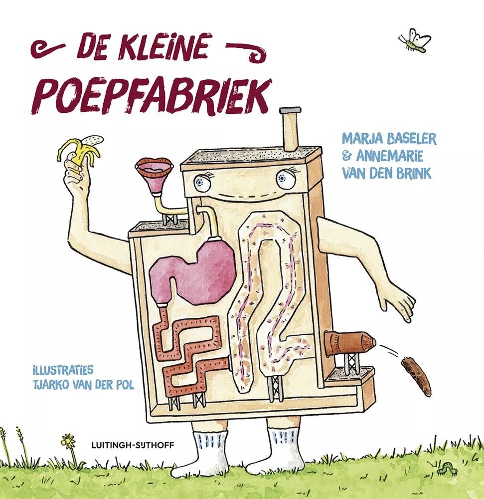 Prentenboek: De kleine poepfabriek. 3+