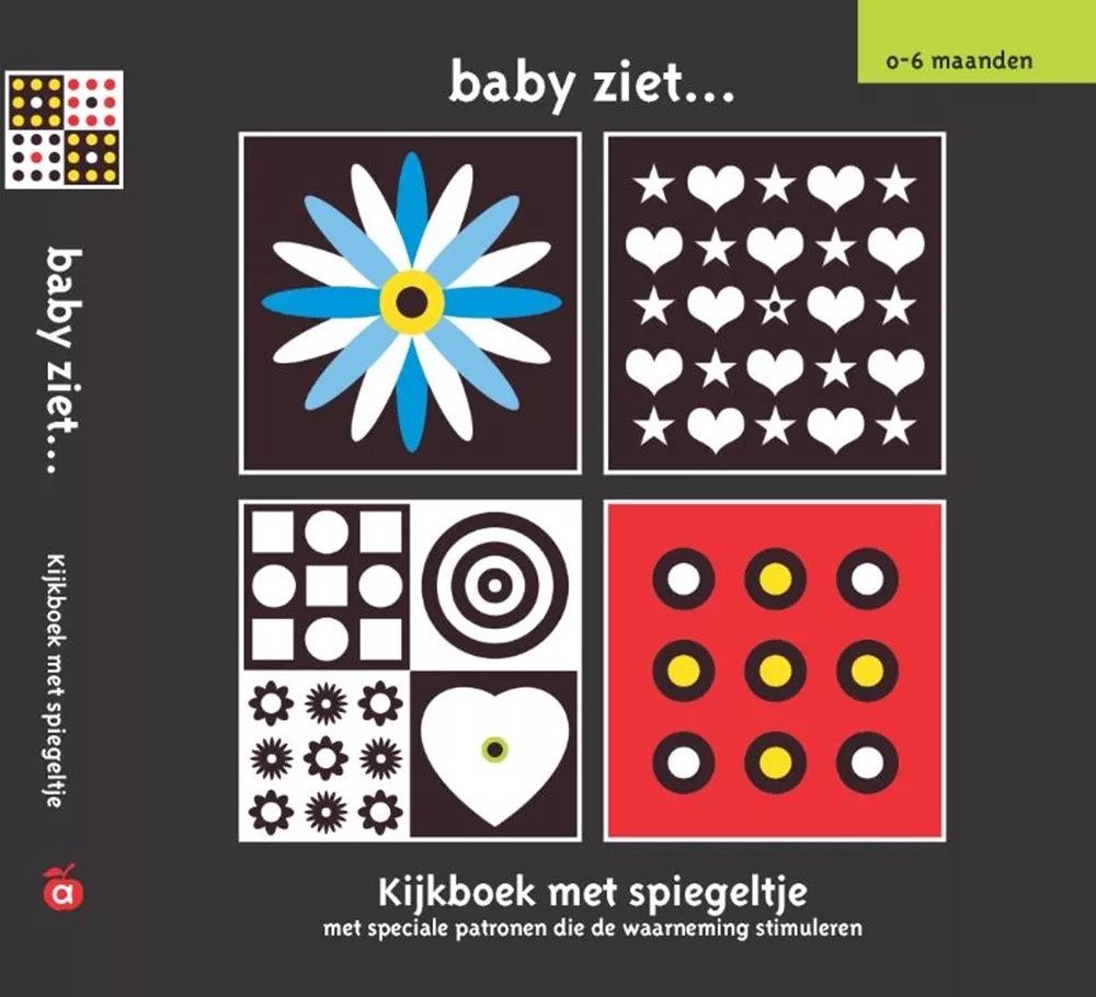 Baby ziet: Kijkboek met spiegeltje. 0+